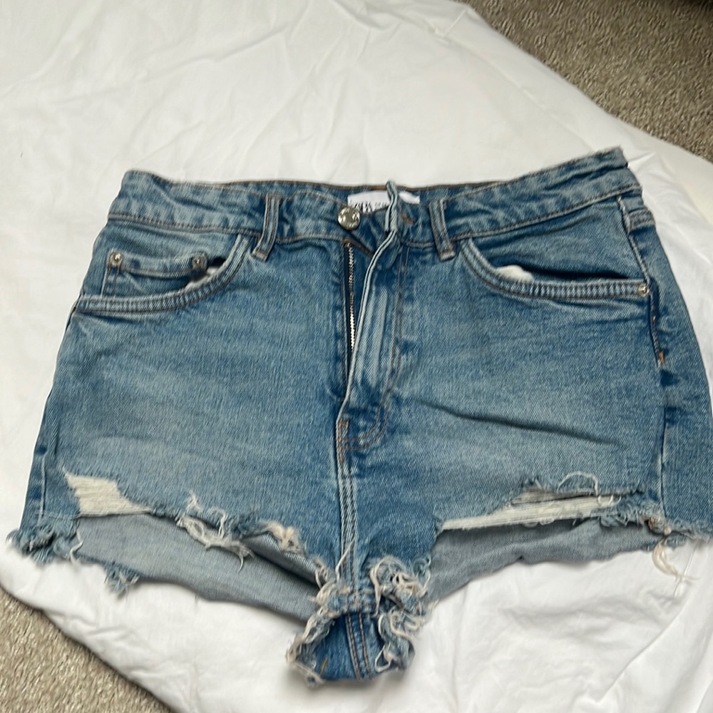 Zara jean shorts